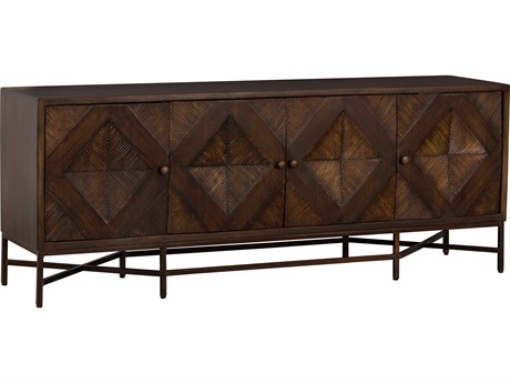 Fairfield Chair Sundries 79" Mango Wood Credenza Sideboard