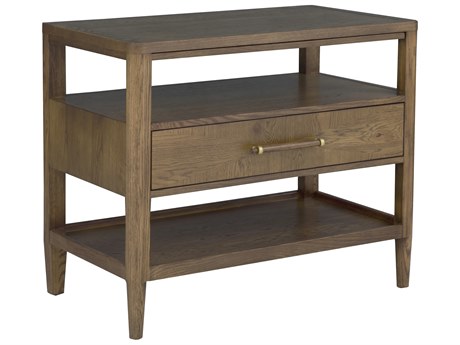 Fairfield Chair Maxwell 1-Drawer Natural Oak Wood Nightstand