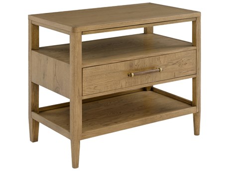 Fairfield Chair Maxwell 1-Drawer Oak Wood Nightstand