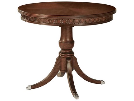 Fairfield Chair Belmont Round Wood Sable Dining Table