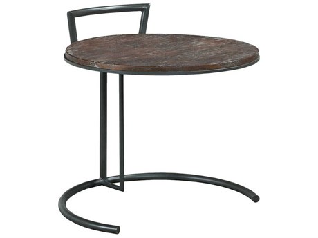 Fairfield Chair Rustique Round Wood End Table