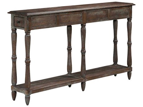 Fairfield Chair Rustique Rectangular Wood Console Table
