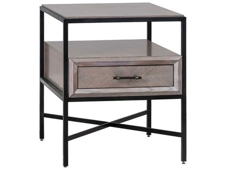 Fairfield Chair Expedition Rectangular Wood Grecian Clay End Table