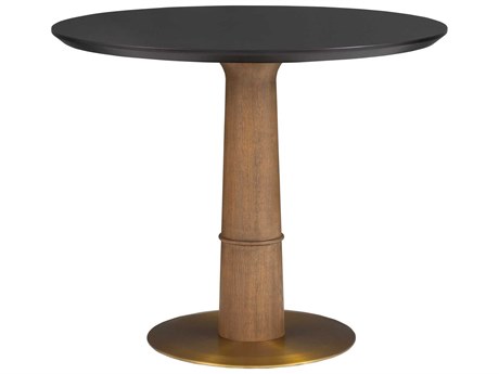Fairfield Chair Provence Round Wood Sandstone Midnight Dining Table