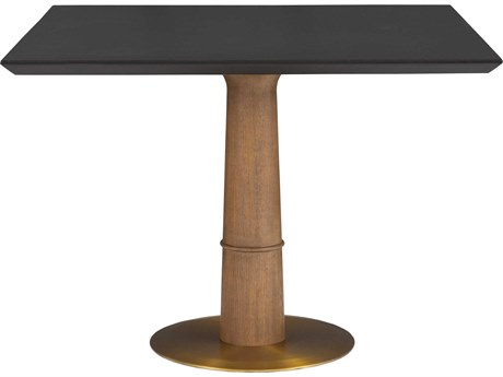 Fairfield Chair Provence Square Wood Sandstone Midnight Dining Table