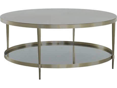 Fairfield Chair Monogram Round Wood Coffee Table
