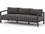 Four Hands Outdoor Solano Bronze / Ivory Strap Sofa with Stone Grey Cushion  FHO106951017