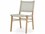 Four Hands Outdoor Solano Natural Teak / Maroon Rope Resin Dining Chair  FHOJSOL031