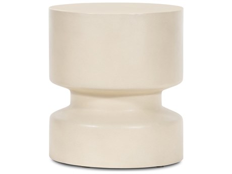 Four Hands Outdoor Everett Concrete Round End Table