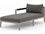 Four Hands Outdoor Solano Faye Sand / Weathered Grey / Dark Grey Rope Left Arm Facing Chaise Lounge  FHO223233010