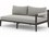 Four Hands Outdoor Solano Stone Grey / Bronze / Ivory Rope Right Arm Facing Loveseat  FHO223268012