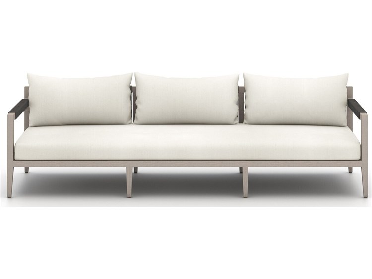 Four Hands Solano Sofa Natural Ivory / Weathered Grey 2
