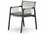 Four Hands Outdoor Solano Bronze Aluminum / Heathered Grey Rope Dining Chair with Stone Grey Cushion  FHO224961001