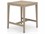 Four Hands Outdoor Solano Weathered Grey 36'' Wide Teak Square Bar Table  FHO226818002