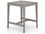 Four Hands Outdoor Solano Washed Brown 36'' Wide Teak Square Bar Table  FHO226818001