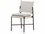 Four Hands Outdoor Solano Dove Taupe Aluminum / Ivory Rope Dining Chair with Faye Sand Cushion  FHO226842001