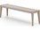 Four Hands Outdoor Solano Weathered Grey Teak / Dark Grey Rope Bench  FHO226850002