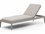 Four Hands Outdoor Solano Washed Brown Teak / Grey Rope Chaise Lounge with Natural Ivory Cushion  FHO226912014