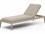 Four Hands Outdoor Solano Weathered Grey Teak / Dark Grey Rope Chaise Lounge with Stone Grey Cushion  FHO226912002