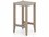 Four Hands Outdoor Solano Weathered Grey / Dark Grey Rope Teak Counter Stool  FHO228948004
