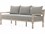 Four Hands Outdoor Solano Weathered Grey Teak Sofa with Charcoal Cushion  FHO228973006