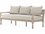 Four Hands Outdoor Solano Weathered Grey Teak Sofa with Charcoal Cushion  FHO228973006