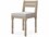 Four Hands Outdoor Solano Washed Brown Teak Dining Chair with Faye Sand Cushion  FHO228980004