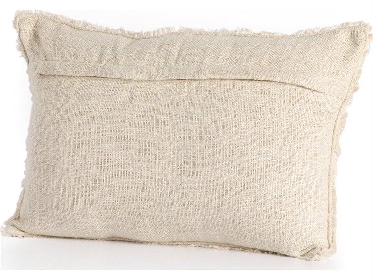 Four Hands Willow Pillow Cream 2