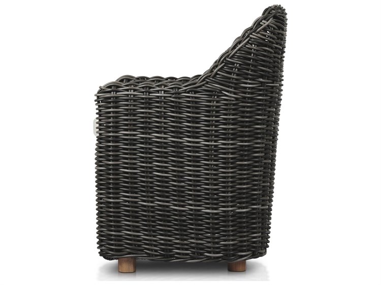 Four Hands Pembrook Wicker Dining Chair Brown 3