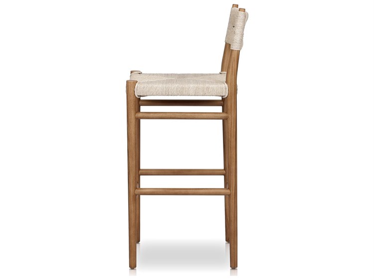 Four Hands Lomas Bar Stool Brown 3