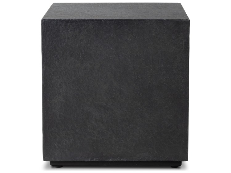 Four Hands Chandler Huesca Concrete End Table Graphite 2