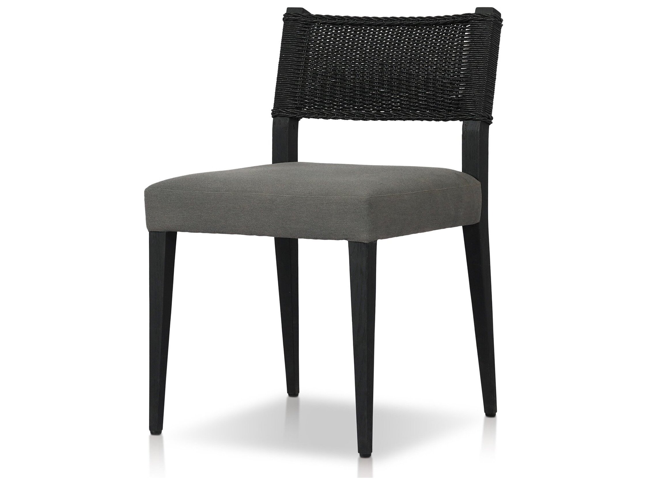 Four Hands Outdoor Garwood Ferris Dining Chair Arashi Graphite