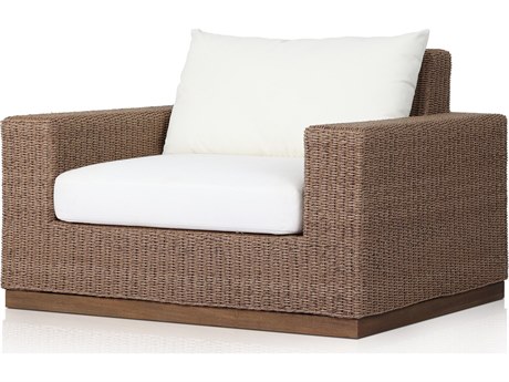 Four Hands Outdoor Pembrook Suri Teak Cushion Lounge Chair
