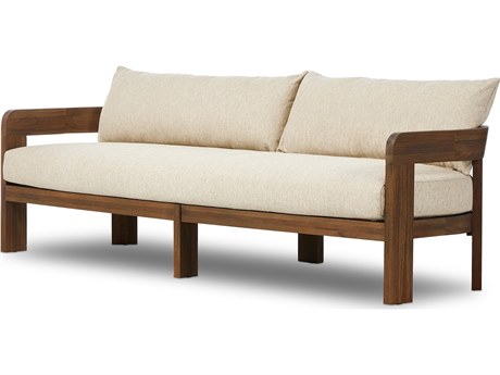 Four Hands Outdoor Pembrook Jackson Teak Cushion Sofa
