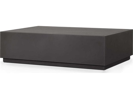 Four Hands Outdoor Solano Messo Bronze Aluminum Rectangular Coffee Table