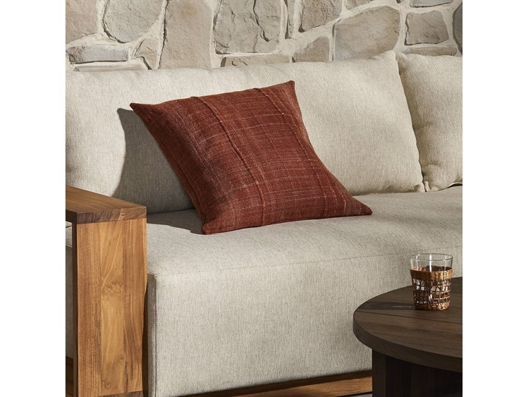 Four Hands Outdoor Calder Kana Rust Pillow