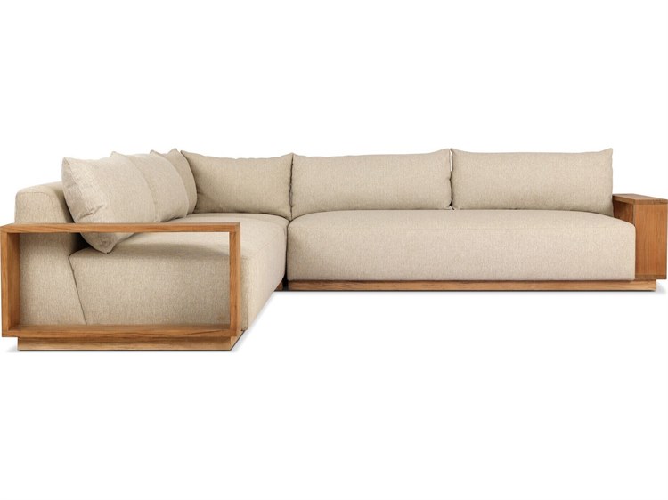 Four Hands Branford Sectional Beige 2