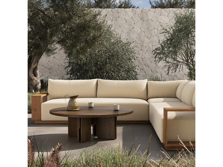 Four Hands Branford Sectional Beige 4