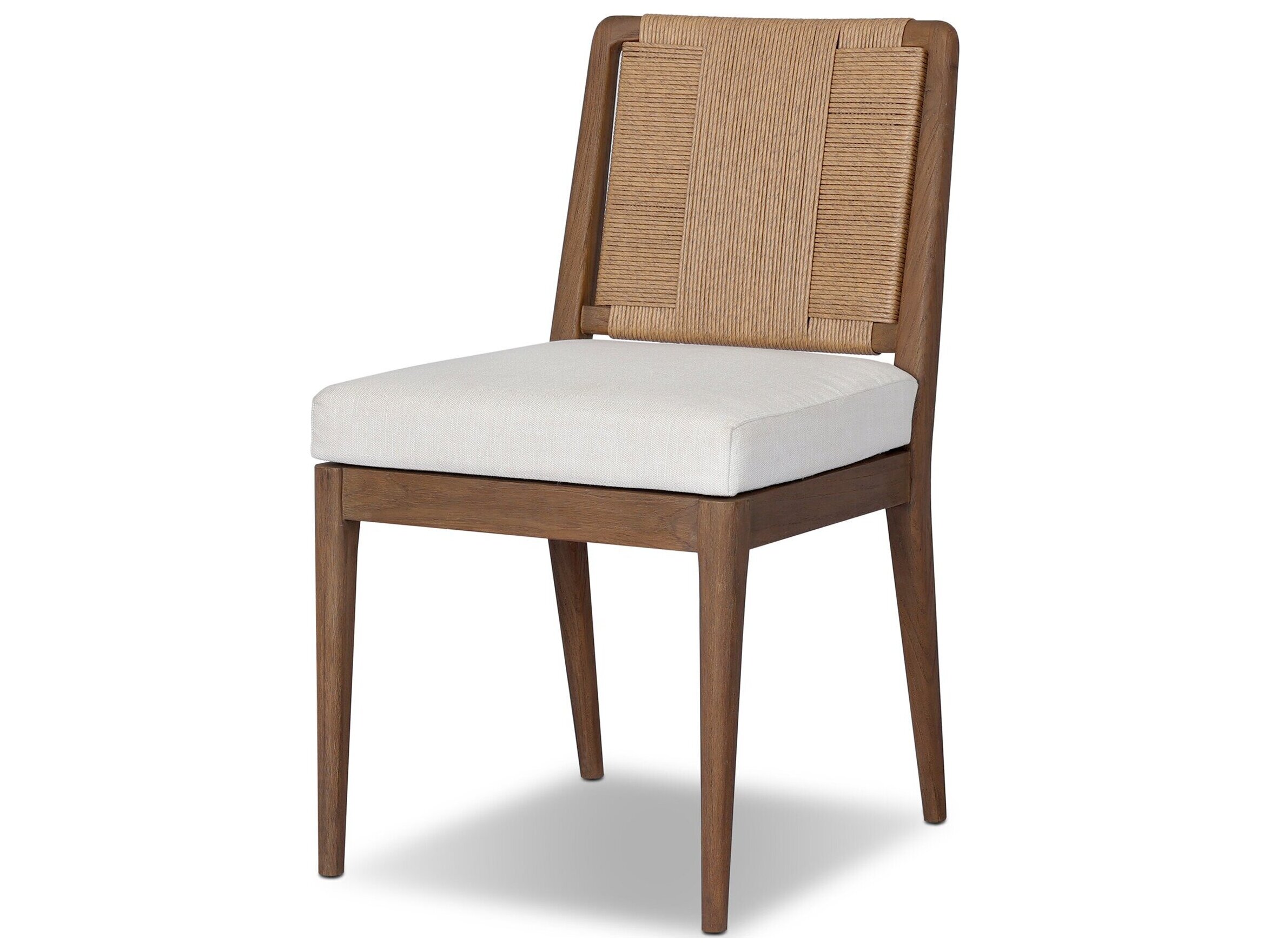 Four Hands Outdoor Rothler Dining Chair Vergo Cream