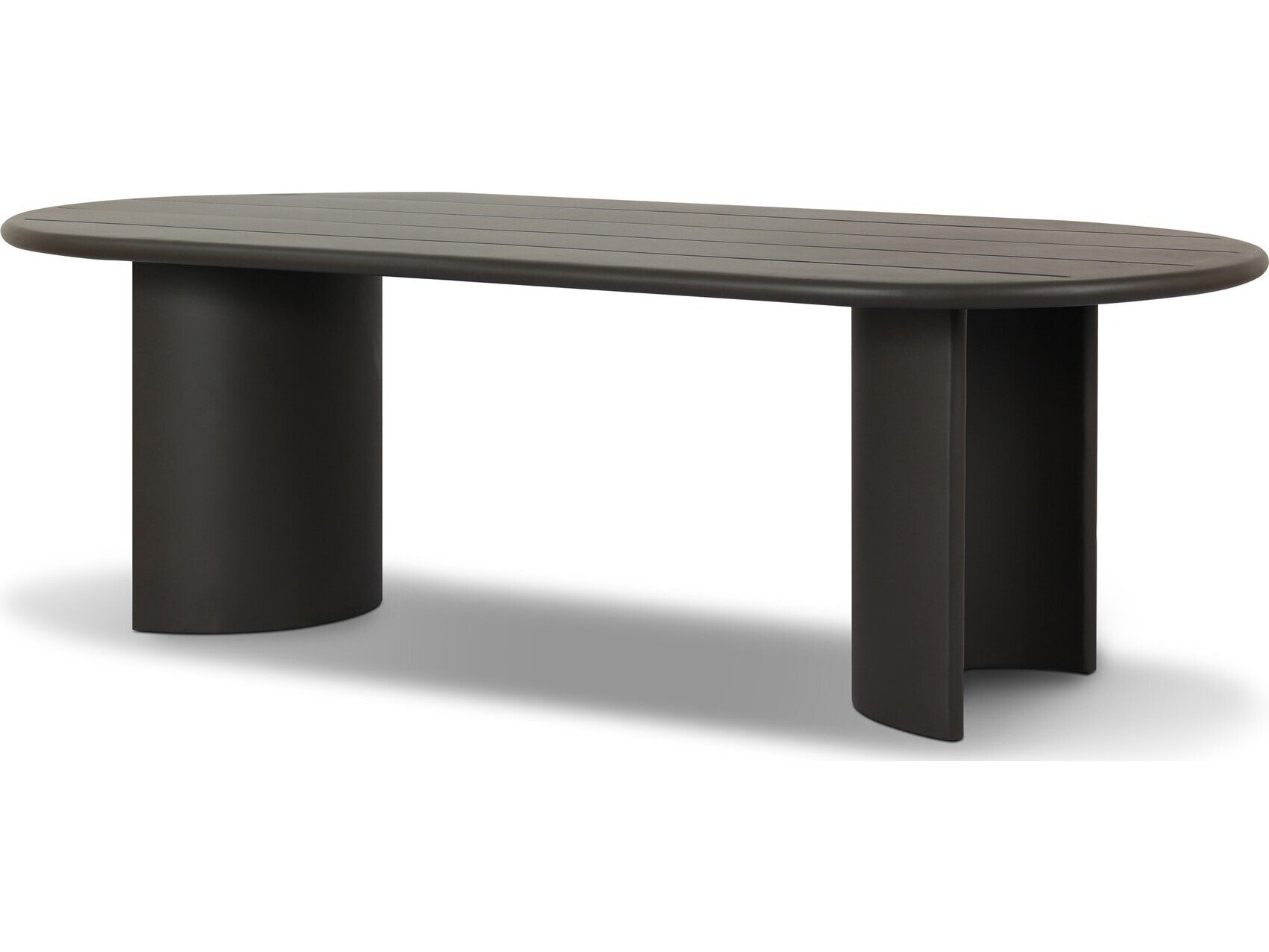 Four Hands Outdoor Paden Metal Dining Table 94" Bronze