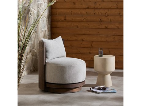 Four Hands Outdoor Duvall Teak Cushion Lounge Set