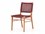 Four Hands Outdoor Solano Ivory Rope / Weathered Grey Teak Dining Chair  FHOJSOL031B