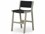 Four Hands Outdoor Solano Washed Brown / Thick Grey Rope Counter Stool  FHOJSOL155A
