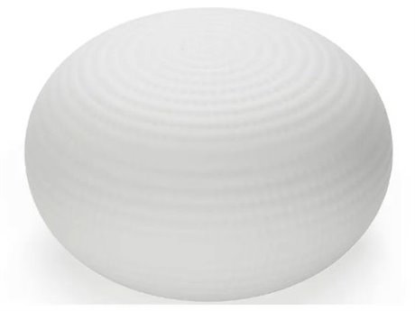 Fontana Arte Bianca White Glass Table Lamp