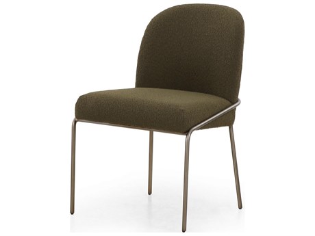 Four Hands Grayson Astrud FIQA Boucle Olive Upholstered Dining Chair