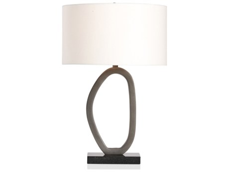 Four Hands Asher Bingley Slate Aluminum Table Lamp