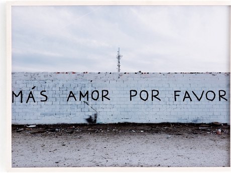 Four Hands Art Studio Mas Amor White Washed Maple  Canvas Wall Art