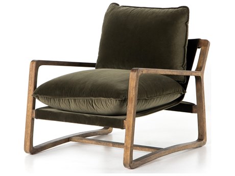 Four Hands Berman Ace Surrey Olive Accent Chair