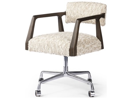 Four Hands Abbott Tyler Solema Cream Upholstered Desk Chair