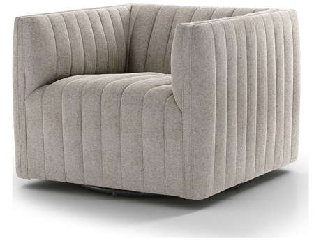 Four Hands Grayson Augustine Swivel Fabric Accent Chair